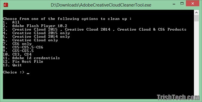 Adobe creative cloud (cc) cleaner tool mac